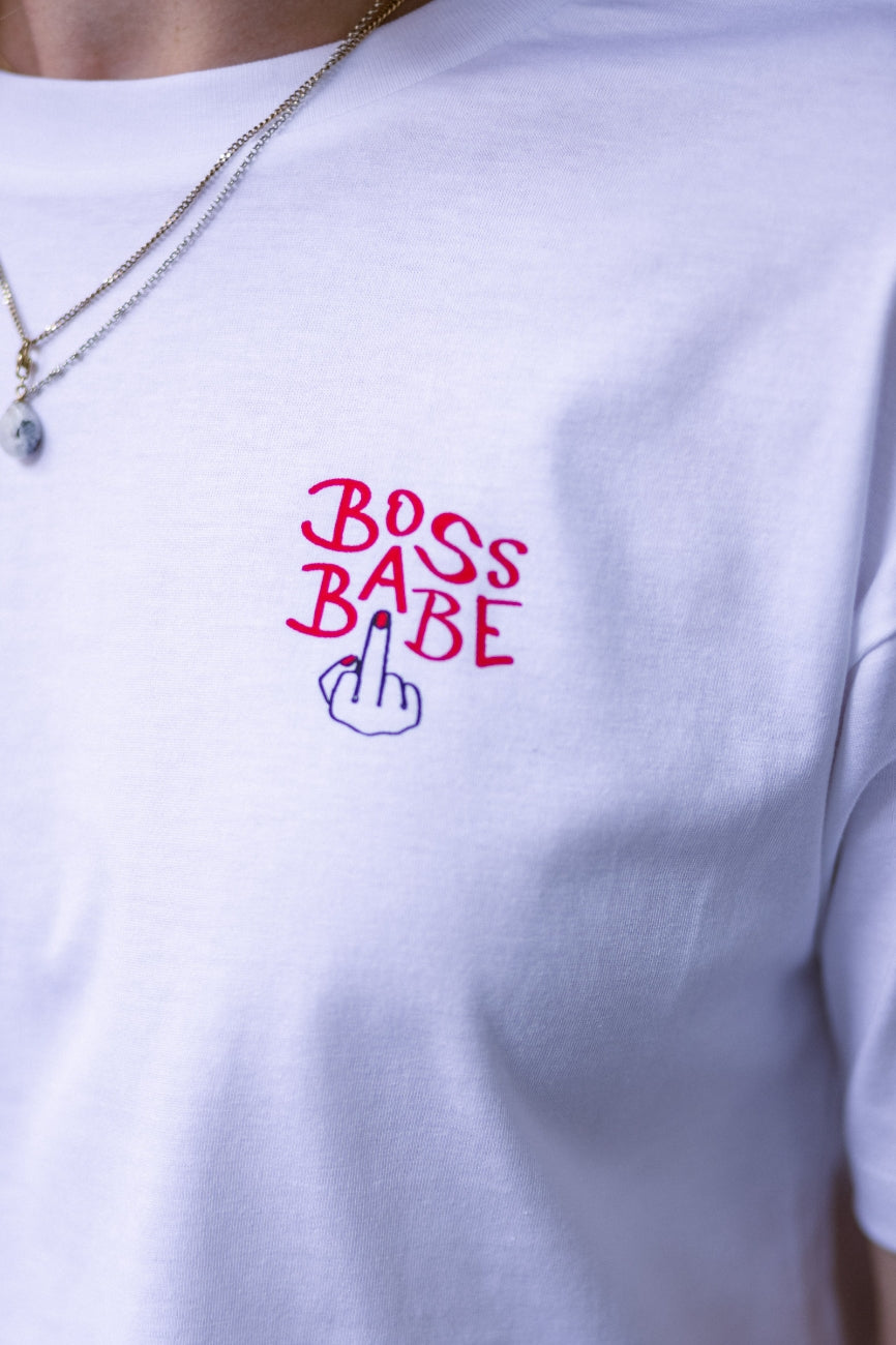 T-Shirt BOSS BABE cropped