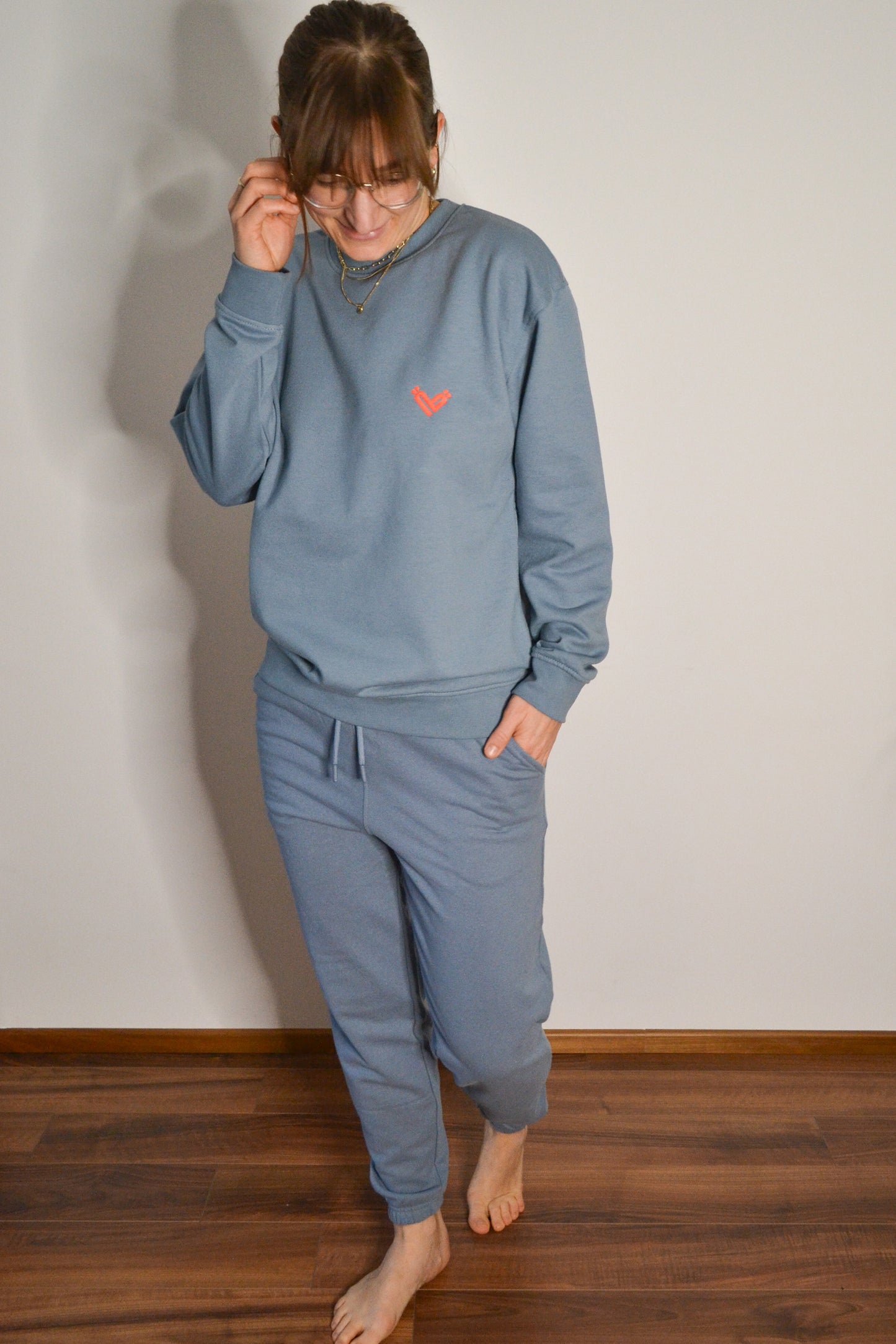 Sweathose Robin Crew Herz lang unisex
