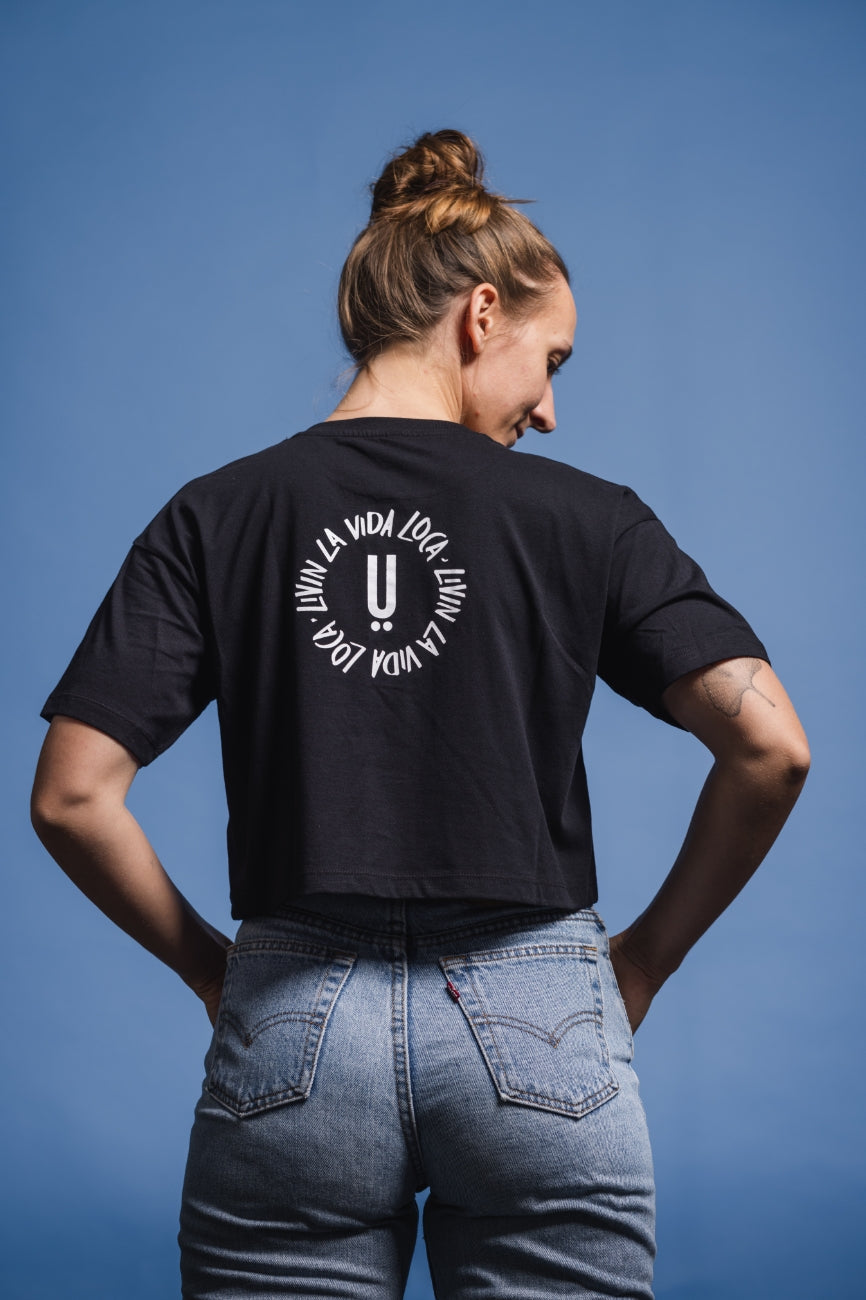 T-Shirt VIDA LOCA cropped
