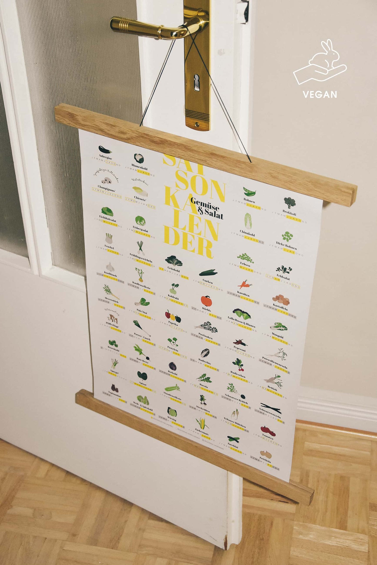 Veganer Saisonkalender