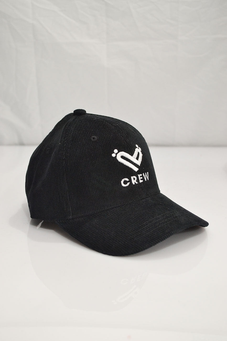 Baseball Cord Crew Cap Bela unisex