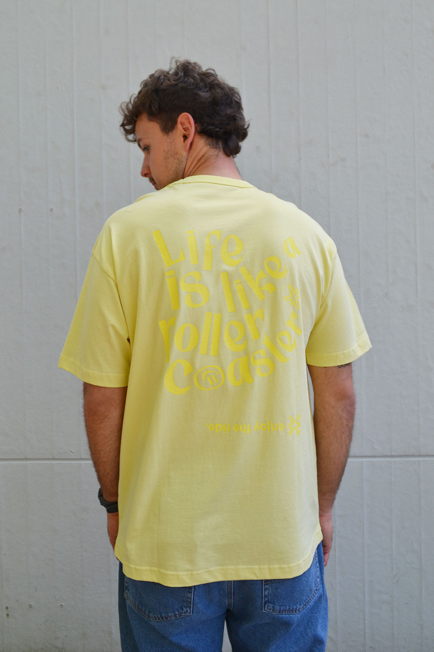 Boxy Luca T-Shirt Roller Coaster unisex