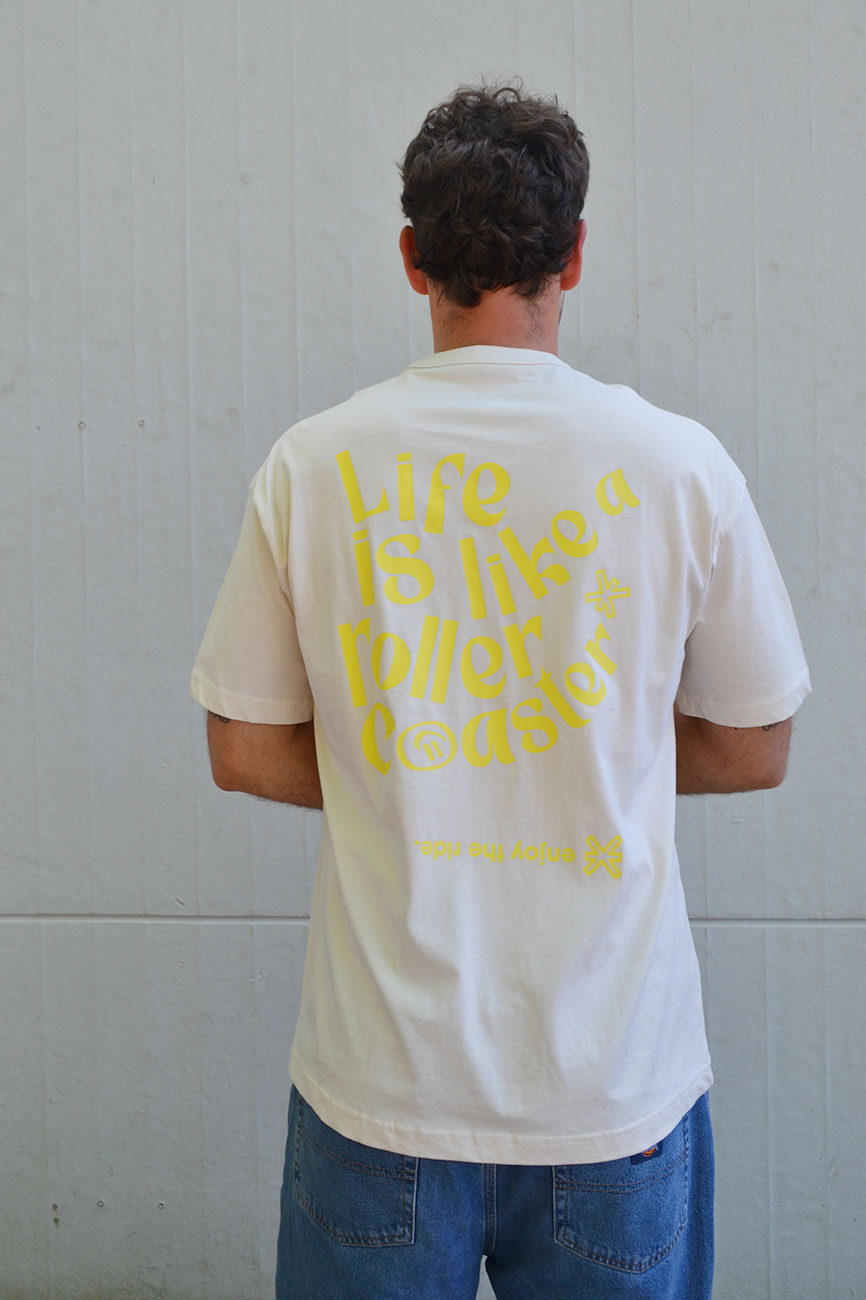 Boxy Luca T-Shirt Roller Coaster unisex