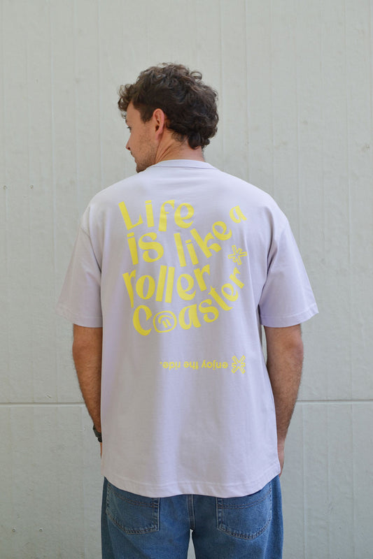 Boxy Luca T-Shirt Roller Coaster unisex