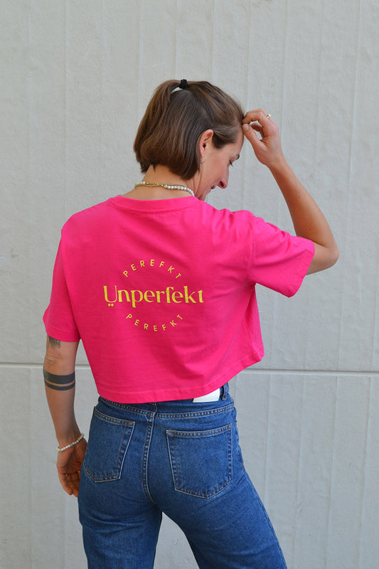 Cropped T-Shirt Paula Perefkt Ünperfekt