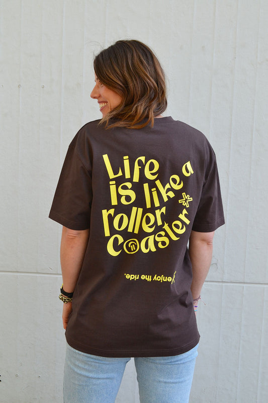 Oversized T-Shirt René Roller Coaster unisex