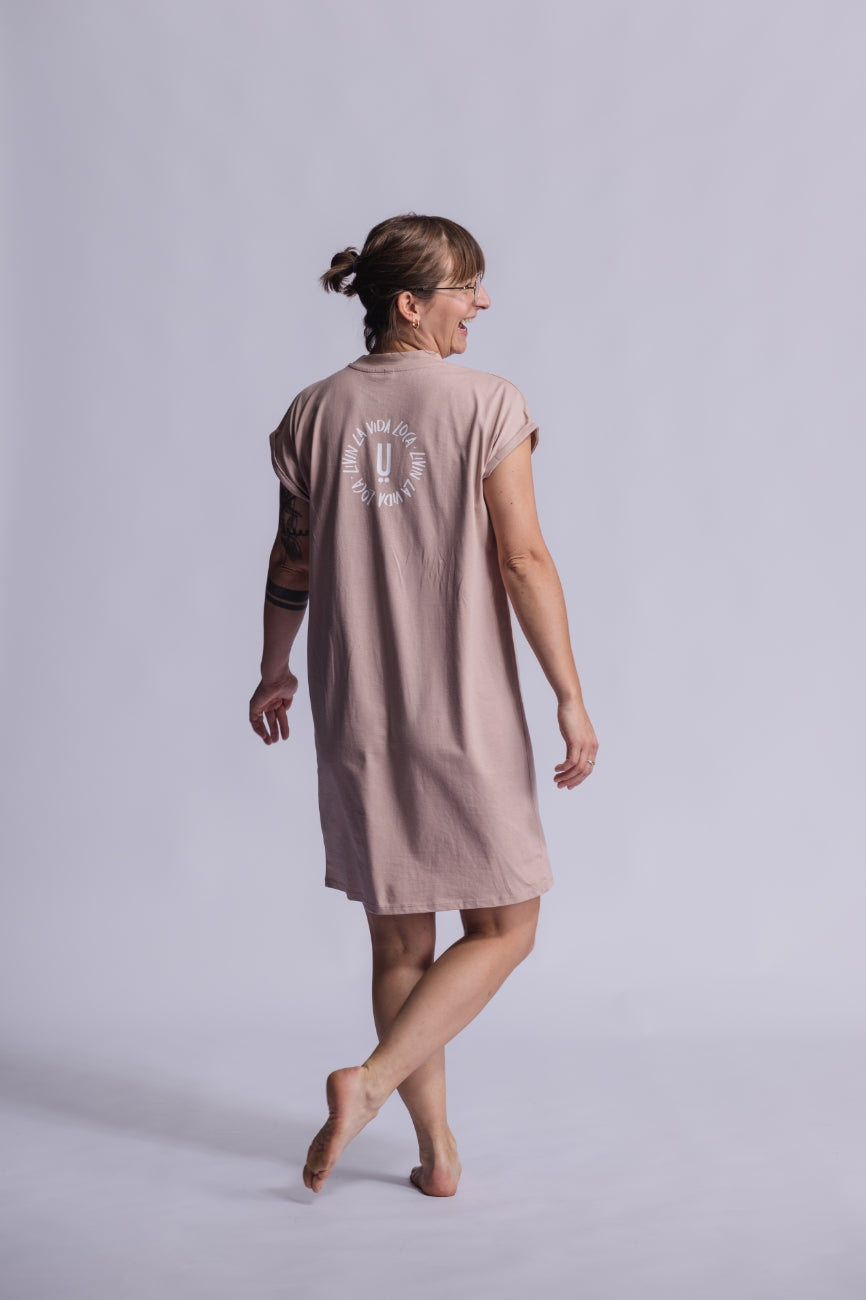 T-Shirt Kleid VIDA LOCA aus Baumwolle